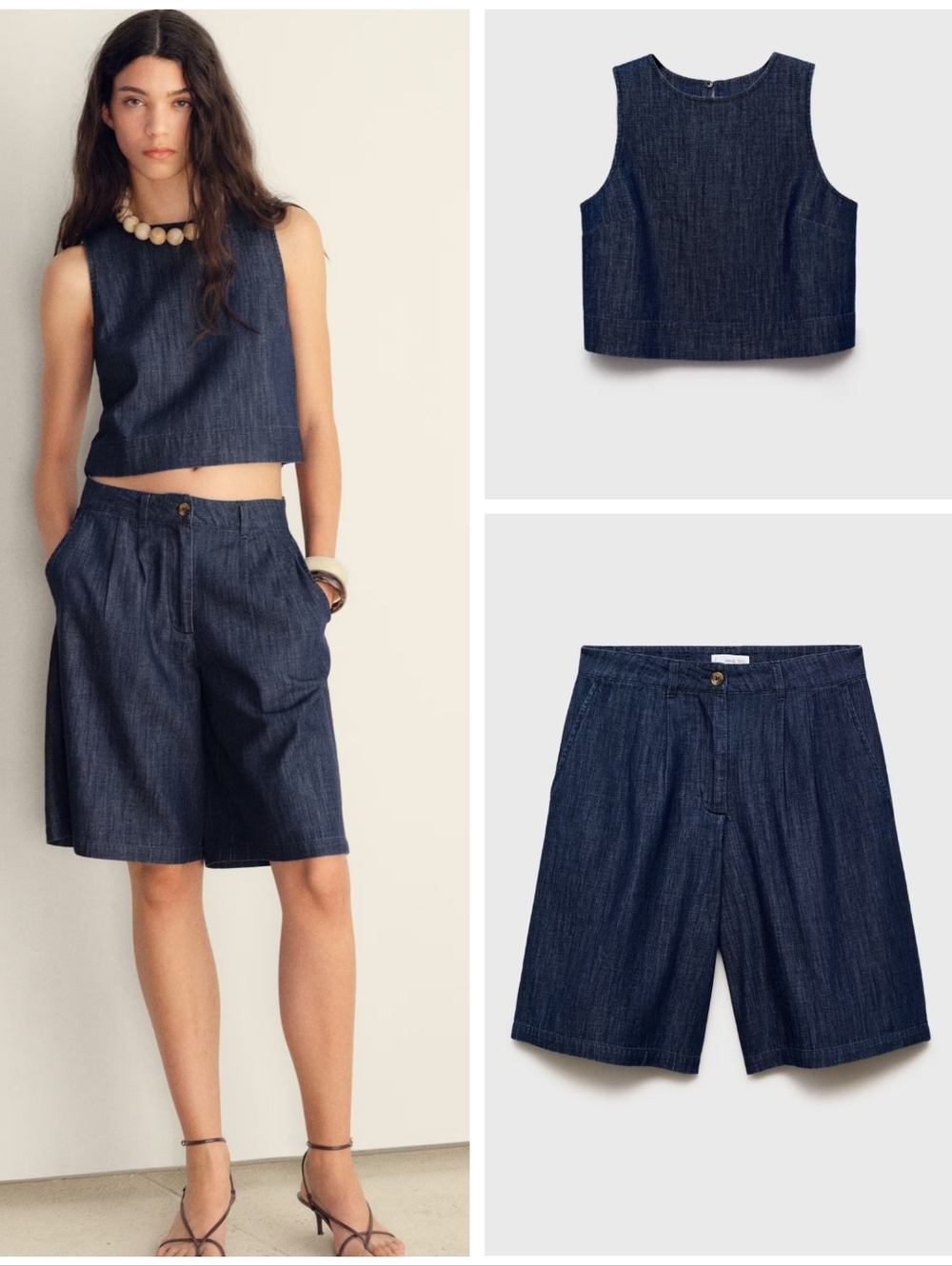 MANGO Shorts Set